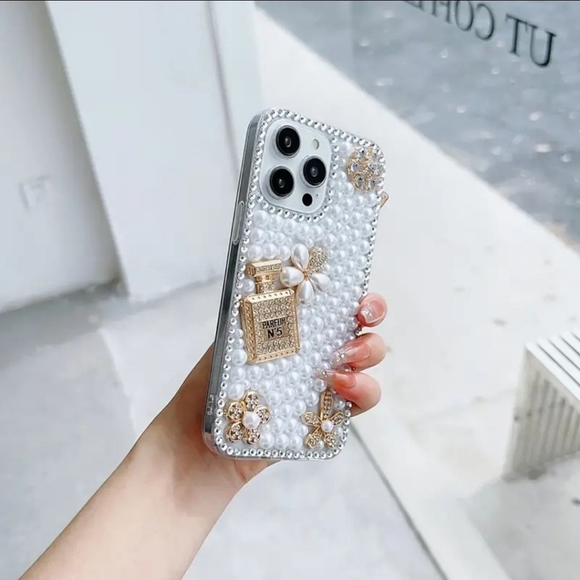 Luxury Phone Case For iPhone 14 Pro Max - WHITE-SALE - Picture 5 of 5